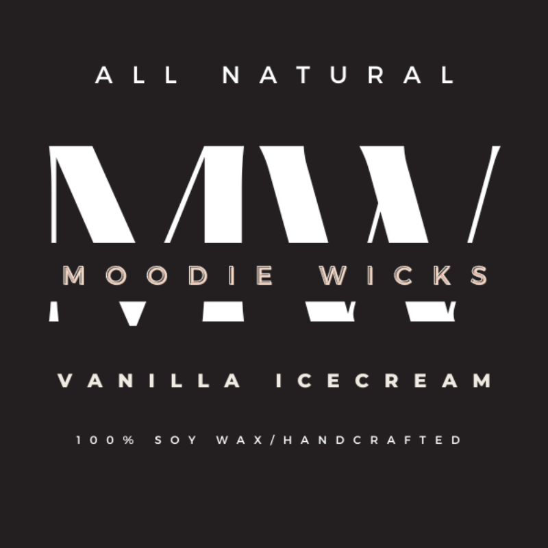 Vanilla Ice cream 8oz Candle